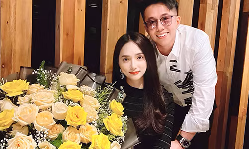 Sinh nhat Huong Giang, Matt Liu viet loi ngon tinh