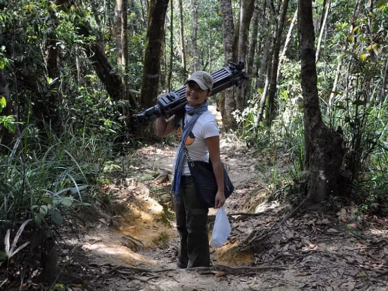 Vốn không hoạt động trong showbiz, vợ cũ đầu tiên của Công Lý rất kín tiếng về đời tư. Ảnh: Người đưa tin