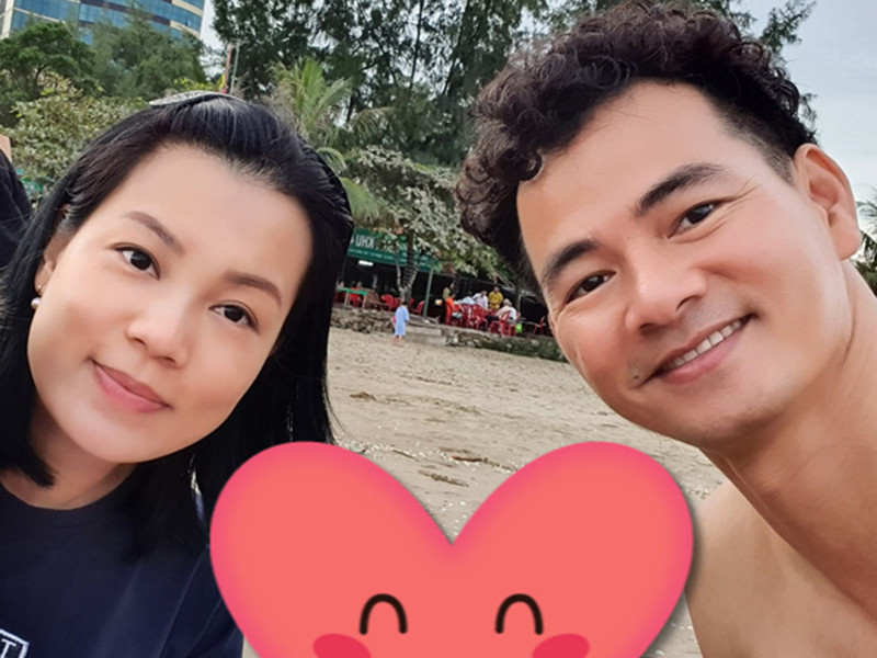 Ngoài sự nghiệp phát triển, anh còn có tổ ấm hạnh phúc.