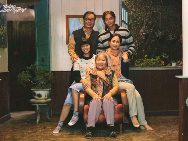 Lãnh Thanh từng đóng một vai nhỏ trong bộ phim điện ảnh "Tháng năm rực rỡ". Ảnh: Yan