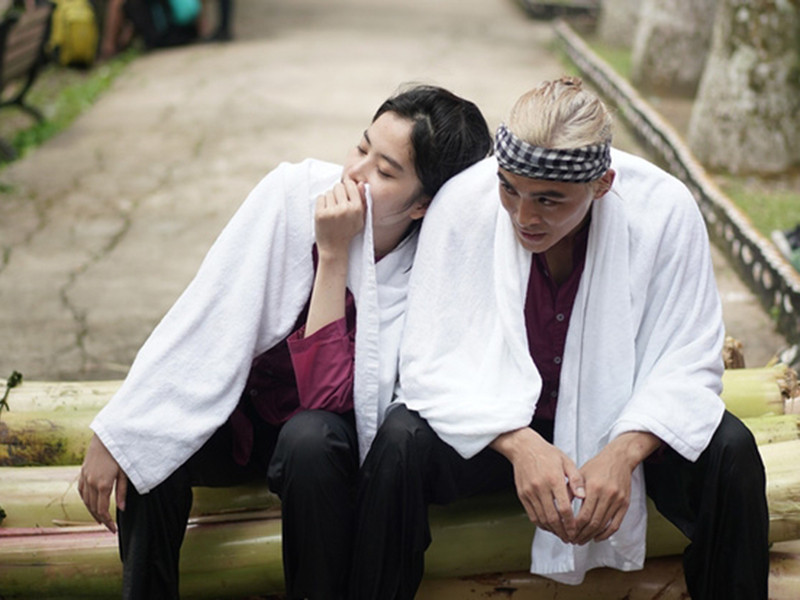 Lãnh Thanh thừa nhận yêu Nam Em, anh như đang say sóng. Ảnh: Vietnamnet