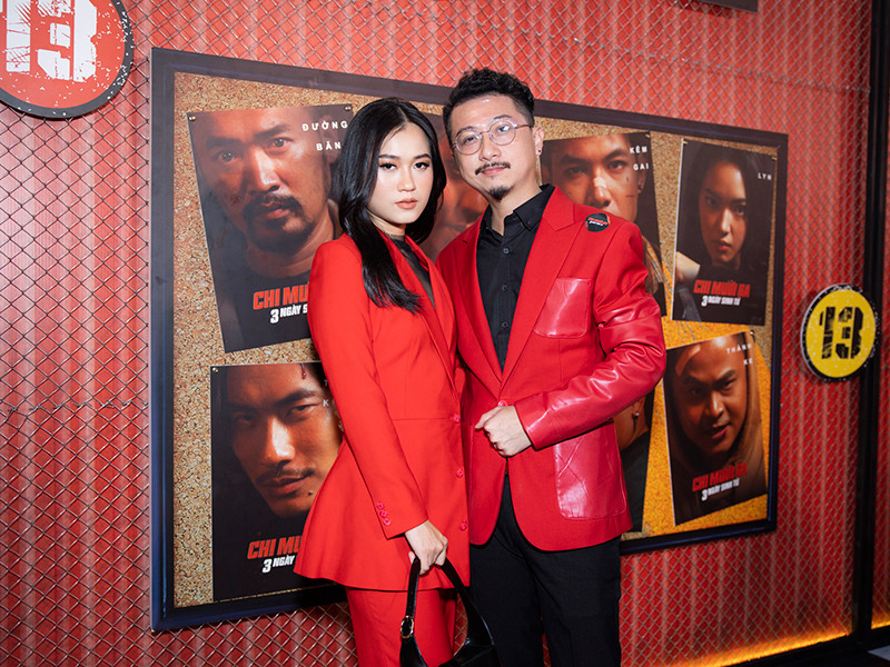 Vợ chồng Lâm Vỹ Dạ cũng đến chúc mừng cặp đôi Thu Trang - Tiến Luật.