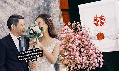 Lo thiep cuoi va khach moi dam cuoi nghe si Cong Ly