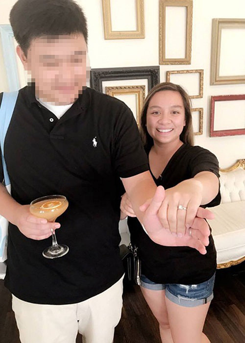 Có thời gian, con gái của Phi Nhung từng để trạng thái đính hôn với một chàng trai gốc Việt.