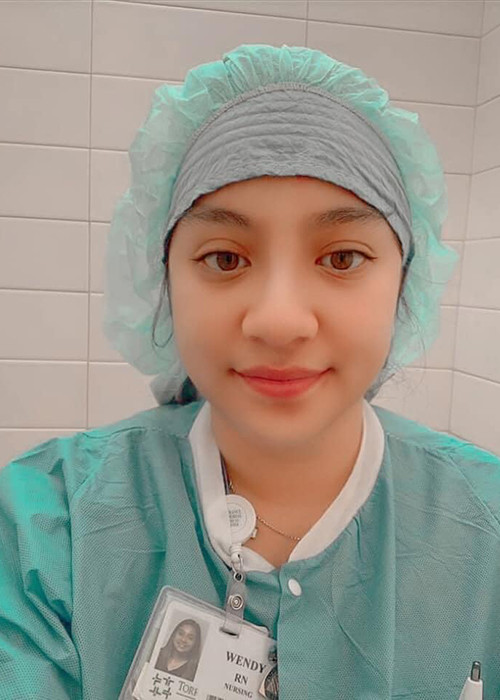 Công việc của Wendy rất bận rộn, nhất là vào thời điểm dịch bệnh COVID-19.