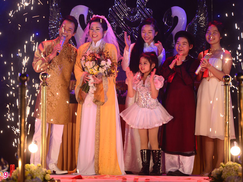 Hai con gái riêng của Thanh Thanh Hiền là Tú Linh và Thái Phương. Ảnh: Zing