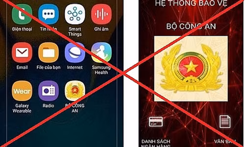 Bo Cong an canh bao nguoi dung dien thoai ve phan mem gian diep dac biet nguy hiem