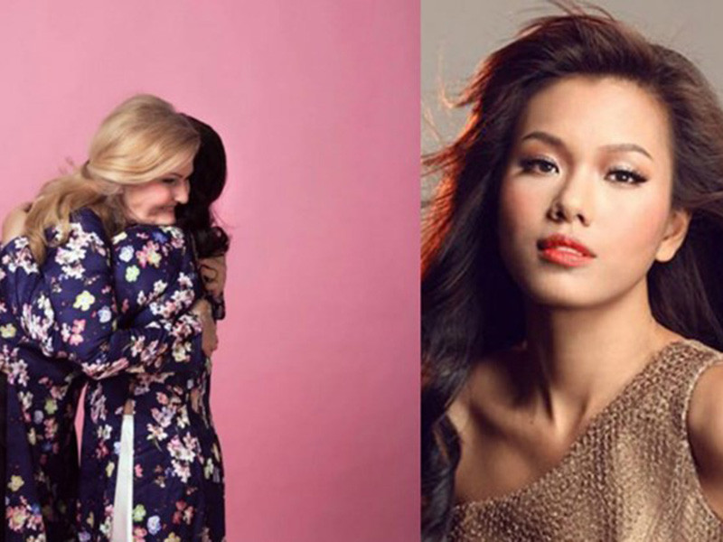 Dù không sống chung với mẹ chồng ngoại quốc, Phương Vy Idol vẫn khéo giữ mối quan hệ này. Chia sẻ trên Lao động, nữ ca sĩ cho biết, mỗi năm dù bận show cũng phải bay sang Mỹ thăm mẹ chồng. Ảnh: Lao động