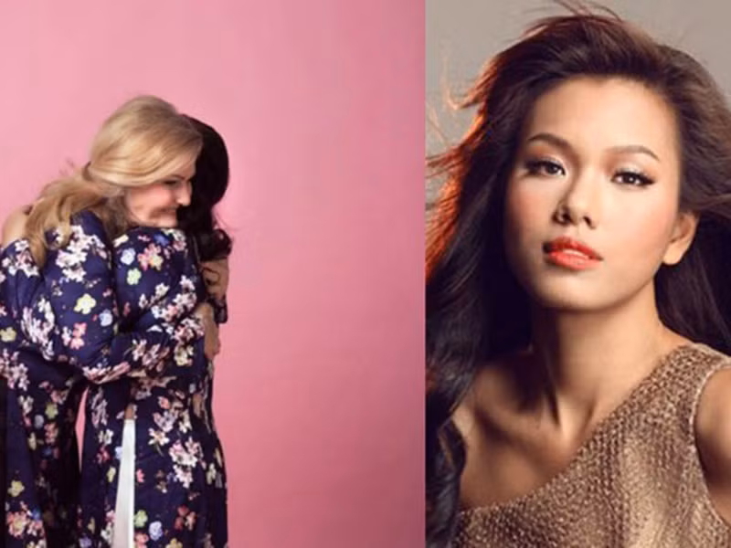 Dù không sống chung với mẹ chồng ngoại quốc, Phương Vy Idol vẫn khéo giữ mối quan hệ này. Chia sẻ trên Lao động, nữ ca sĩ cho biết, mỗi năm dù bận show cũng phải bay sang Mỹ thăm mẹ chồng. Ảnh: Lao động