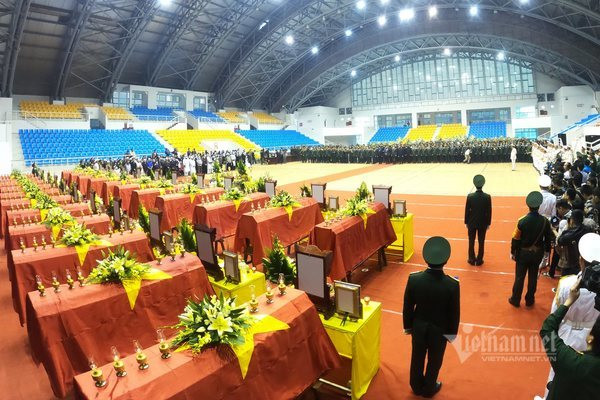 Tien dua 22 can bo, chien si hy sinh o Quang Tri