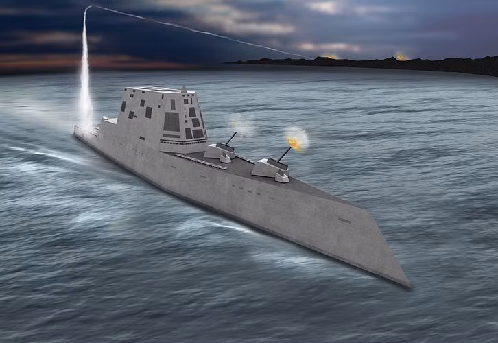 Zumwalt là tàu khu trục lớn nhất, trang bị những hệ thống vũ khí mạnh nhất mà hải quân Mỹ từng chế tạo với mục đích giúp Mỹ vượt mặt Nga và Trung Quốc, thống trị đại dương.