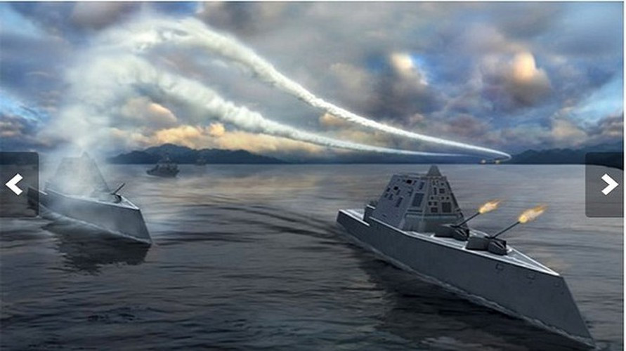 Pháo điện từ có thể bắn đi những viên đạn với vận tốc Mach 7 và tiêu diệt những mục tiêu ở khoảng cách lên tới 154km, gấp 3 lần so với pháo hạm thông thường.