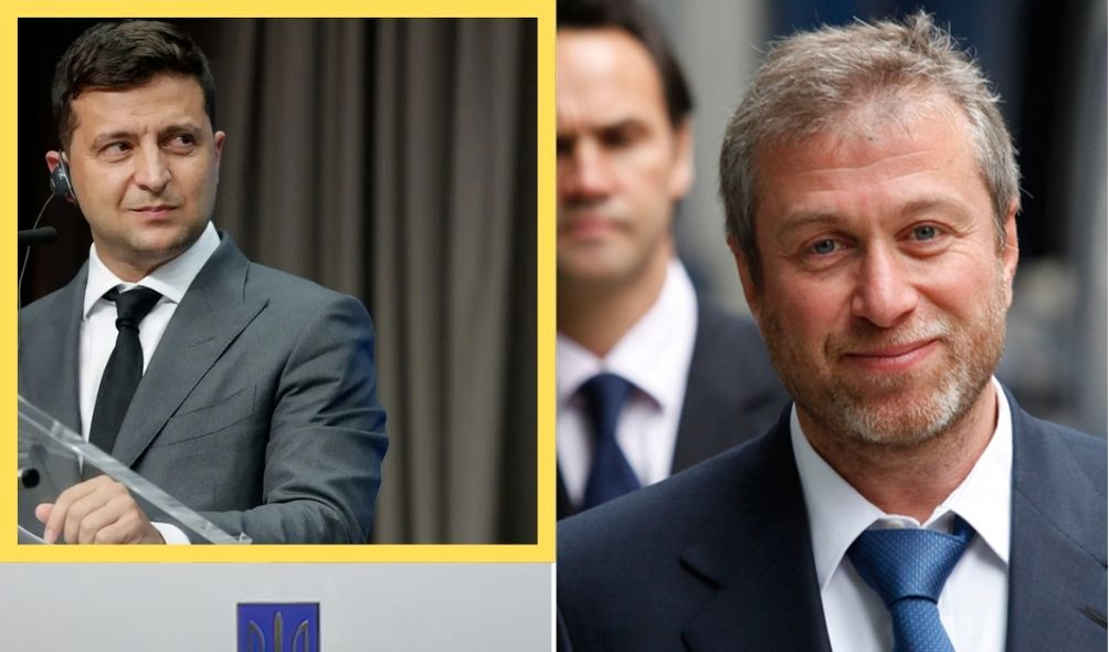 Ông Abramovich quen biết Tổng thống Ukraine Volodymyr Zelensky từ khi ông còn là diễn viên.