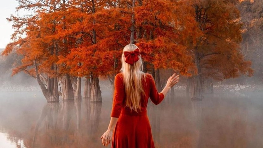 Theo những nhân viên chăm sóc, bảo vệ thung lũng này, thời điểm lý tưởng nhất để ngắm khung cảnh nơi đây là vào bình minh.