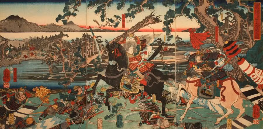 Tomoe Gozen là onna-bugeisha nổi tiếng nhất trong lịch sử. Bà từng dẫn dắt 300 Samurai của Minamoto tham gia trận chiến chống lại 2.000 chiến binh tộc Taira cũng như đánh bại chiến binh giỏi nhất của tộc Musashi - Honda no Moroshige.