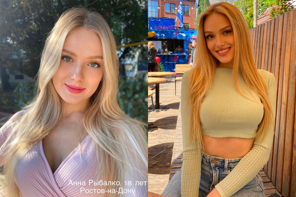 Anna Rybalko, 18 tuổi, vừa tốt nghiệp trung học và đang trên con đường theo đuổi sự nghiệp làm báo. Trước khi đến với cuộc thi Hoa hậu Nga 2022, Anna từng là "người phụ nữ đẹp nhất thành phố Rostov trên sông Đông".
