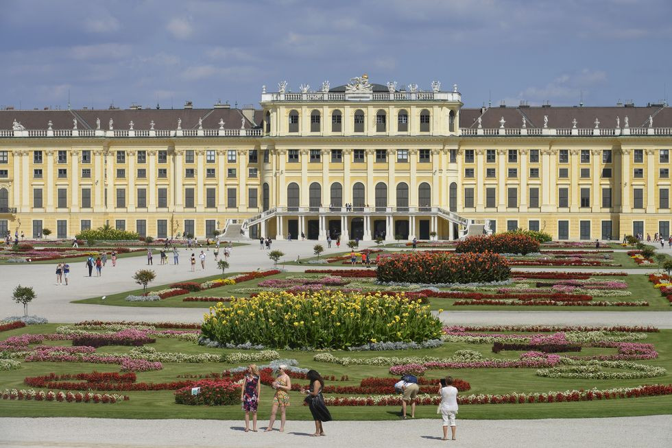 Cung điện Schönbrunn ở Vienna, Áo gồm 1.441 phòng và mê cung bí mật, lưu giữ một số tác phẩm nghệ thuật và tác phẩm điêu khắc được đánh giá rất cao thuộc bộ sưu tập của Habsburgs, bao gồm cả Bữa tiệc cưới của Martin van Meytens.