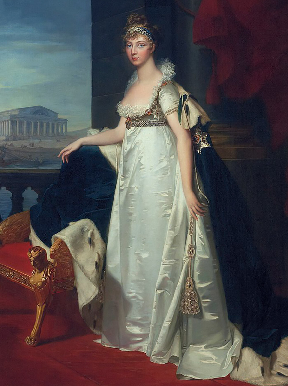 Công chúa Baden, Louise Maria Auguste hay Elizabeth Alekseevna kết hôn với Hoàng đế Nga Alexander I. Bà qua đời vài tháng sau khi chồng ra đi, tuy nhiên, khi đó, có một số lời đồn đoán rằng bà thực sự đang sống trong tu viện, dưới một cái tên giả.