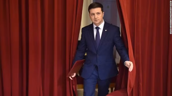 Trước khi hoạt động chính trị, ông Zelensky là một diễn viên, nghệ sĩ hài.