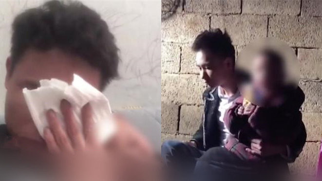 Thanh nien bat khoc vi cuoc song 