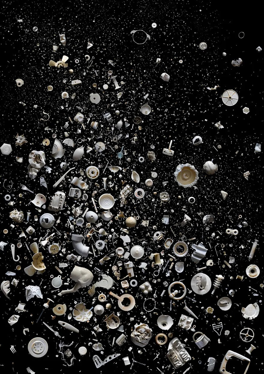 "Cơn mưa tuyết trắng" kỳ lạ đến từ những món đồ nhựa bị bỏ đi, trong đó bao gồm nhựa dùng một lần, nhựa công nghiệp và cả nhựa nguy hại.