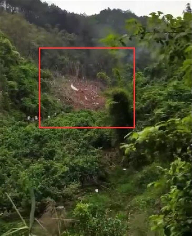 Một cán bộ địa phương tham gia cứu hộ chia sẻ với Jimu News, chiếc máy bay hoàn toàn vỡ vụn, không thấy hài cốt nạn nhân tại hiện trường.