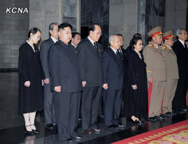Bà Kim Yo-jong lần đầu tiên xuất hiện trước công chúng trong lễ tang của lãnh đạo Kim Jong-il vào tháng 12/2011.