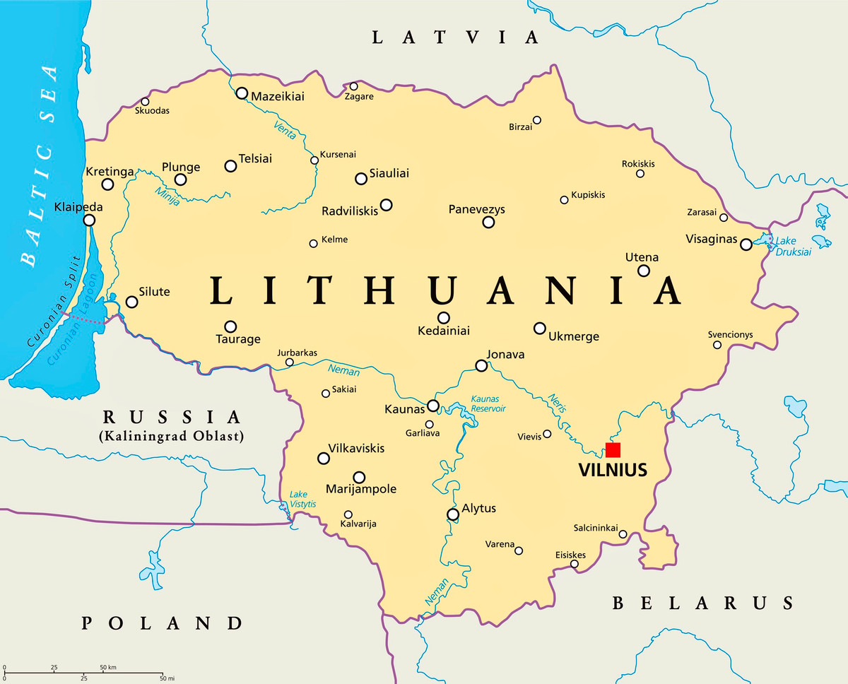 Litva là một quốc gia nhỏ ở vùng Baltic với dân số chưa đến 3 triệu người.