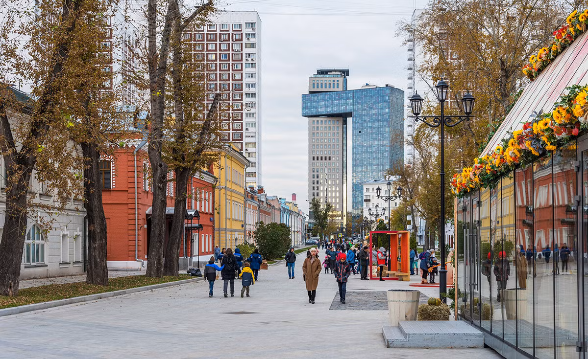 Cách trung tâm không xa, ở phía đông thủ đô Moscow, phố Shkolnaya gần đây đã trở thành phố đi bộ được rất nhiều người dân yêu thích.