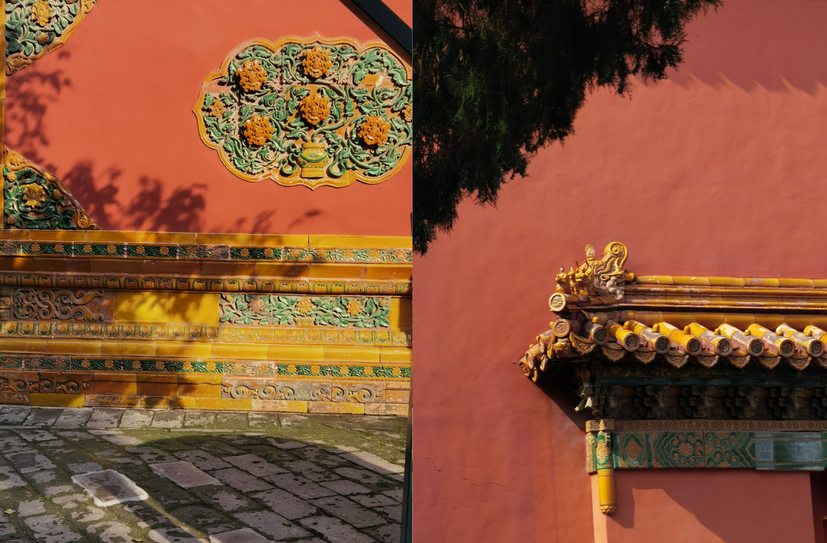 Thế nhưng Tử Cấm Thành ở Trung Quốc vào ngày này lại như khoác lên chiếc áo mới đầy lãng mạn.