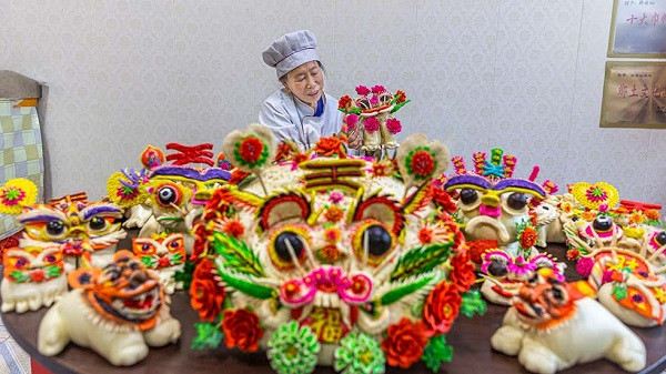 ... hay bánh mì có hình con hổ, linh vật của năm Nhâm Dần 2022.