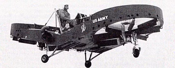 Curtiss-Wright VZ-7 là một trong những phát minh kỳ lạ, kết hợp giữa máy bay và xe Jeep. Sự kết hợp "vô duyên" với buồng lái quá lộ liễu không hấp dẫn được các phi công cũng như quân đội nên sau này không được sản xuất rộng rãi.