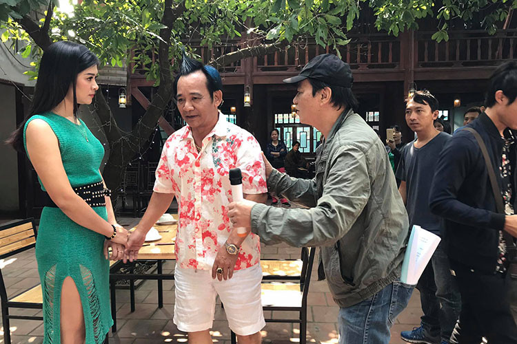 Ngoài nghệ sĩ Mai Ngọc Căn, bộ phim hài Tết "Cưới ngay kẻo ế" còn có sự tham gia của Quang Tèo. Ảnh: FBNV