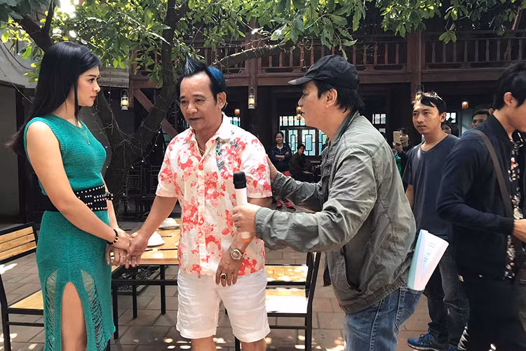 Ngoài nghệ sĩ Mai Ngọc Căn, bộ phim hài Tết "Cưới ngay kẻo ế" còn có sự tham gia của Quang Tèo. Ảnh: FBNV