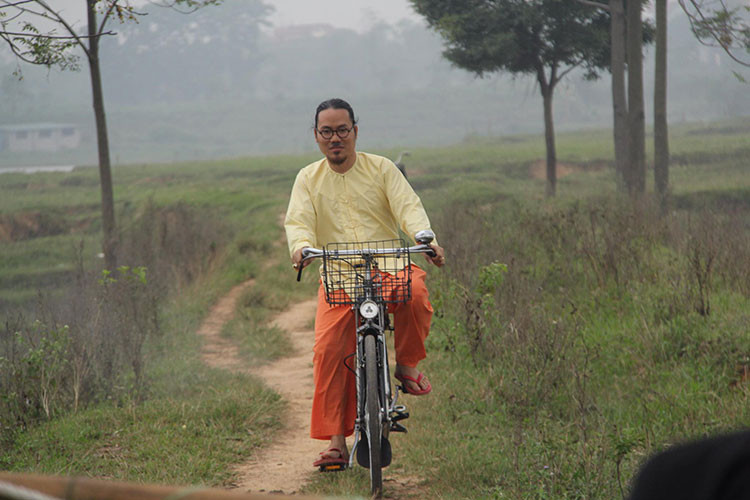 Nghệ sĩ Vượng Râu là nhà sản xuất của phim. Ảnh: FBNV