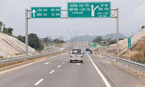 Cao toc Noi Bai – Lao Cai phuc vu tro lai tat ca phuong tien