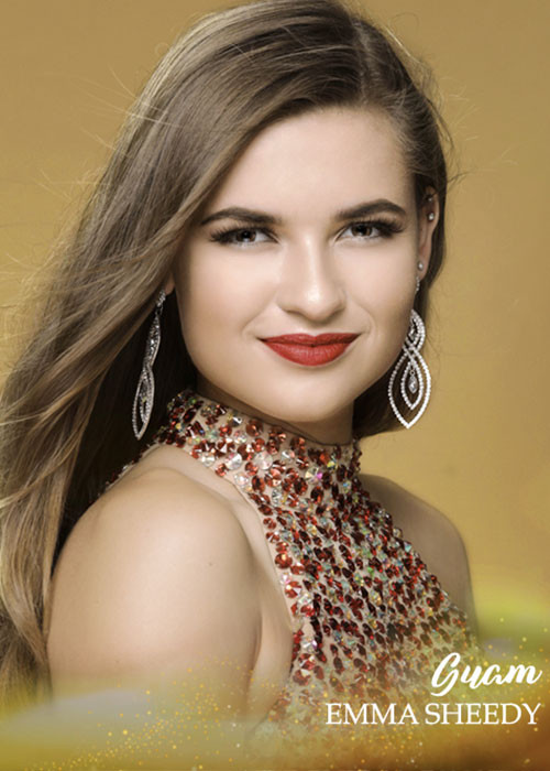 Đại diện Guam năm nay 18 tuổi, cao 1m69.