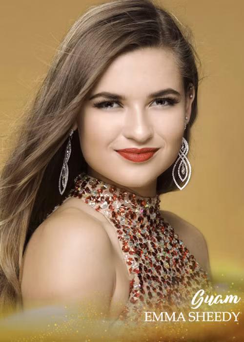 Đại diện Guam năm nay 18 tuổi, cao 1m69.