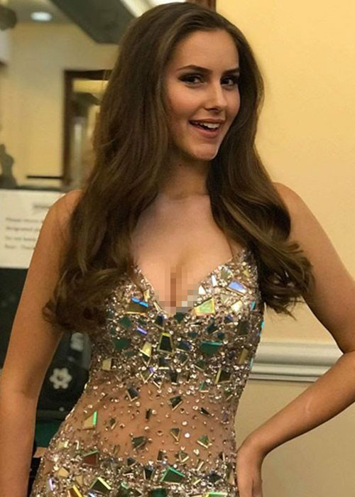 Đại diện Canada sở hữu gương mặt xinh đẹp, thân hình gợi cảm.