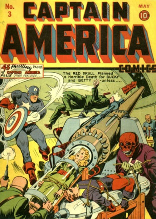 Năm 1941, nhà văn Joe Simon và nghệ sĩ Jack Kirby tạo ra nhân vật Captain America cho Timely. Sau đó, Stan Lee thực hiện cuốn truyện tranh Captain America No 3.
