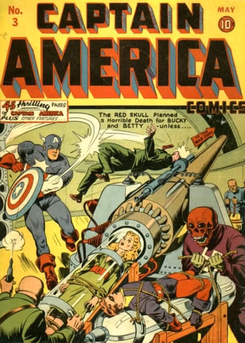 Năm 1941, nhà văn Joe Simon và nghệ sĩ Jack Kirby tạo ra nhân vật Captain America cho Timely. Sau đó, Stan Lee thực hiện cuốn truyện tranh Captain America No 3.