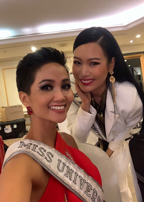 Hình ảnh H'hen Niê trên đấu trường nhan sắc quốc tế nhận được sự chú ý của người hâm mộ.