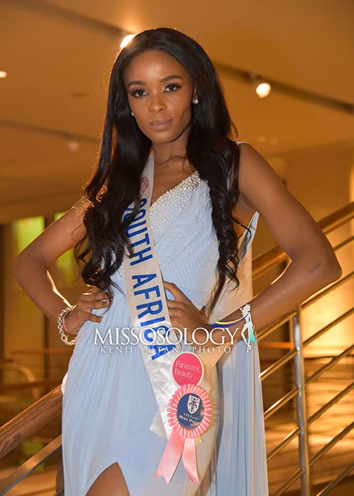 Reabetswe Sechoaro đến từ Nam Phi được Missosology cho rằng sẽ đoạt danh hiệu á hậu 2.