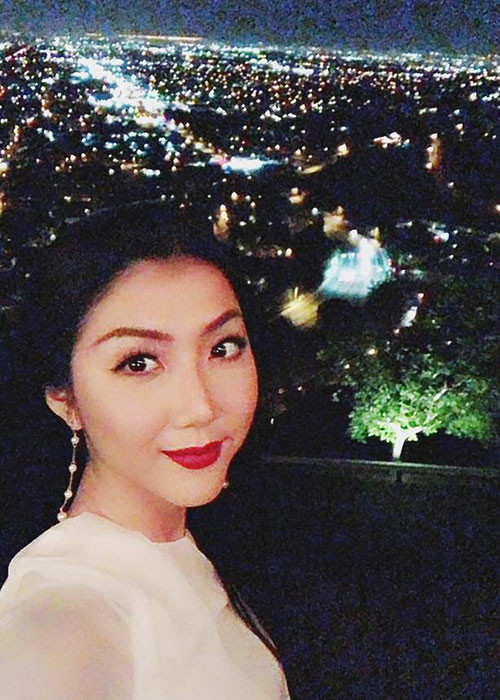 Cuộc sống vẫn bình yên, vui vẻ, Ngọc Quyên mong mọi người không cần phải lo lắng.