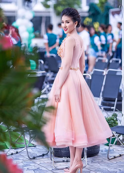 Bảo Như ngày càng xinh đẹp sau khi rời cuộc thi Hoa hậu Biển Việt Nam 2016.