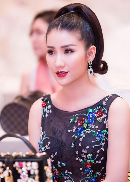 Từ khi mang bầu, Bảo Như gần như không xuất hiện trước công chúng.