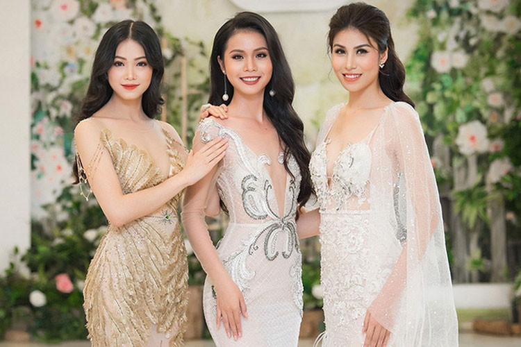 Chan dung 2 nguoi dep tung vuot mat Hoa hau Phuong Khanh