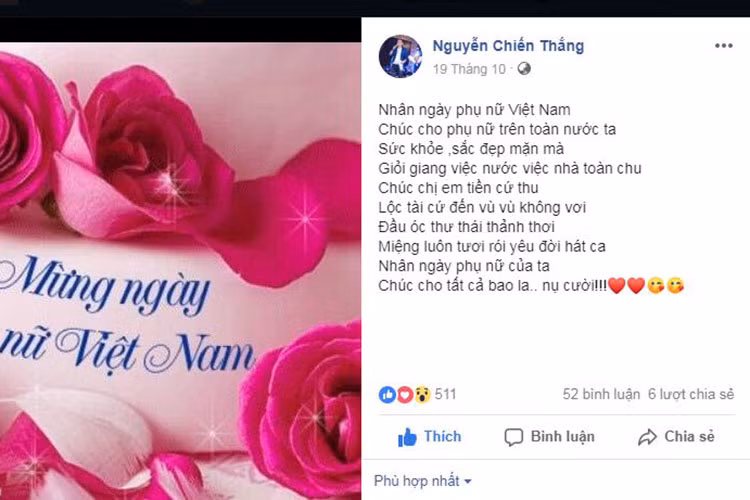 Nam nghệ sĩ hài còn làm thơ các dịp Tết, 20/10.