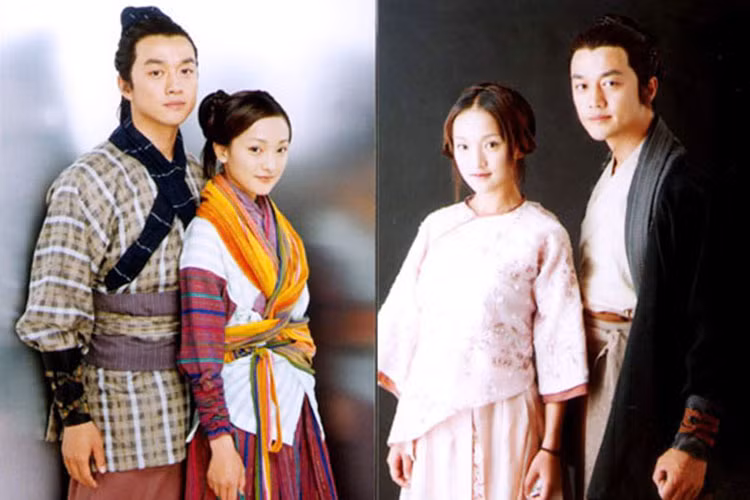 Trương Kỷ Trung còn sản xuất và đóng vai Vương Trùng Dương trong bộ phim "Anh hùng xạ điêu" lên sóng năm 2003. Ảnh: Sina