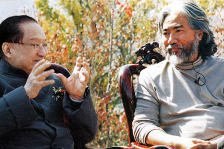 Khi nhà văn Kim Dung qua đời, Trương Kỷ Trung xúc động chia sẻ: "Tiên sinh sẽ không bao giờ bị lãng quên, những tác phẩm nghệ thuật của ông sẽ còn mãi với đời".